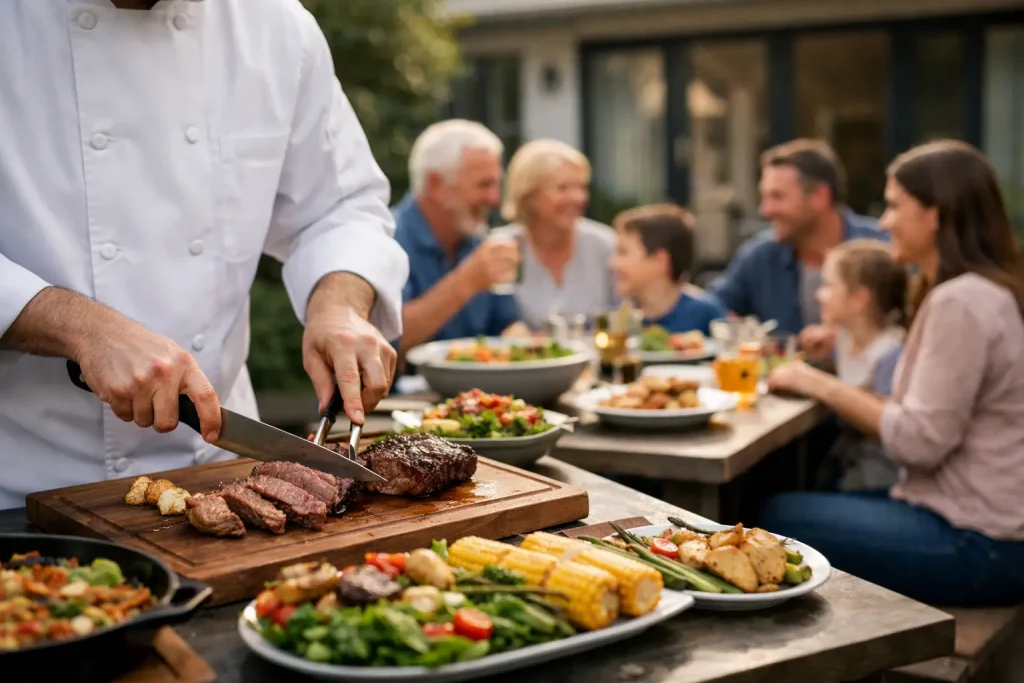 A Private Chef for Family Reunion Weekends