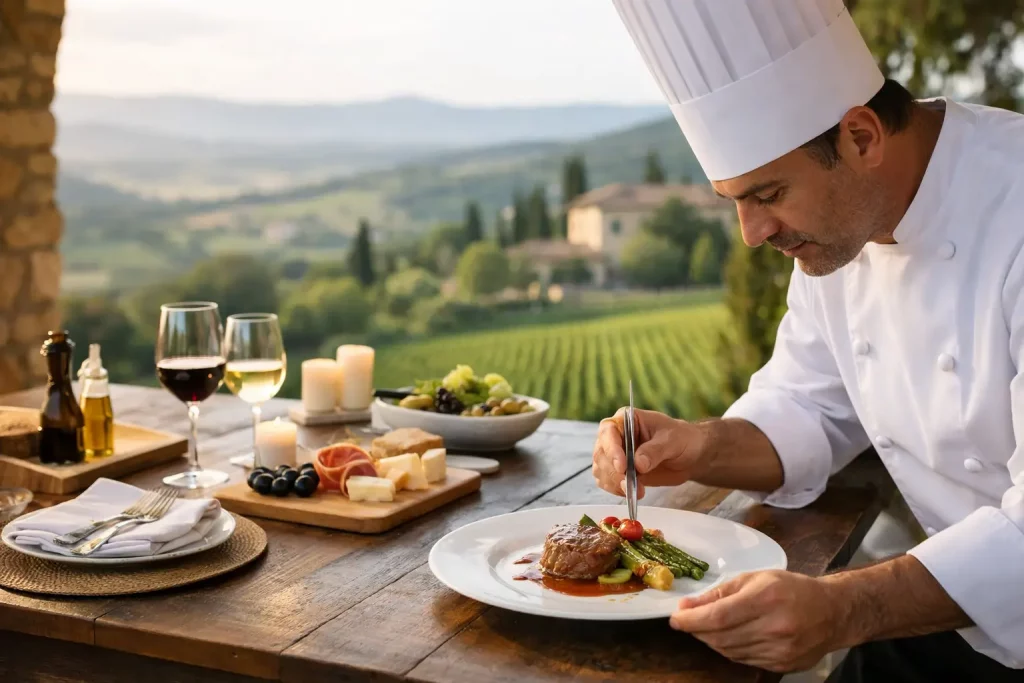 How to Arrange a Private Chef Service in Italy