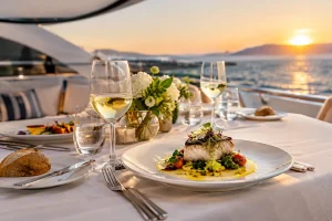 How to Design a Yacht Dinner Menu Guests Remember